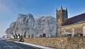 4. St. Dympna's Church in winter